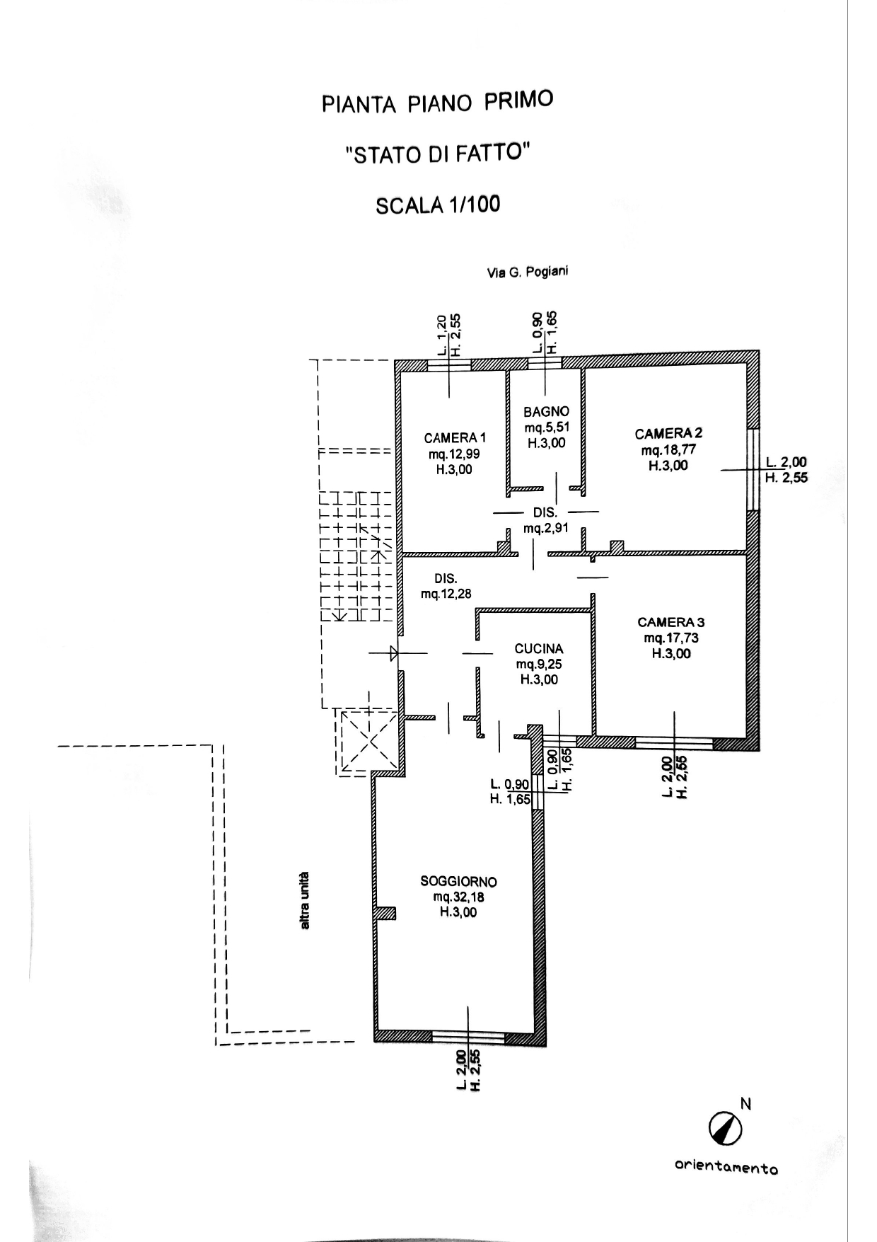 Affittasi quadrilocale con box e cantina, Verbania